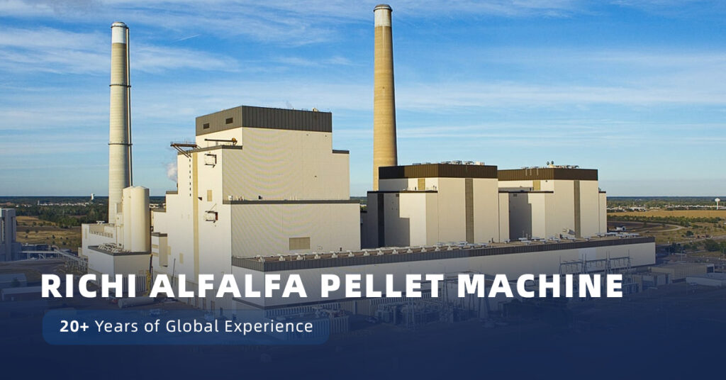 alfalfa pellet line